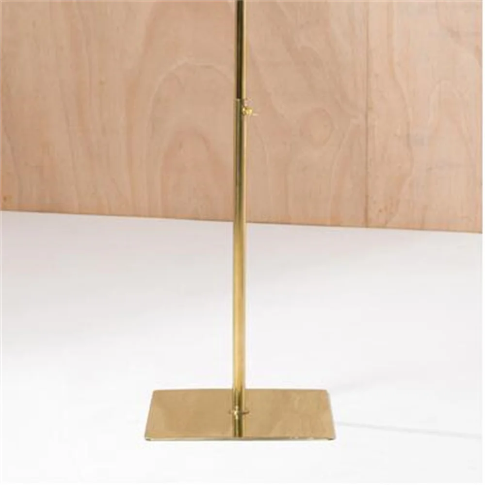 4Style Goud Zilver Half Lichaam Model Doek Mannequin Rekwisieten Accessoires, Metalen Universeel Wiel, Statiefbasis, E076