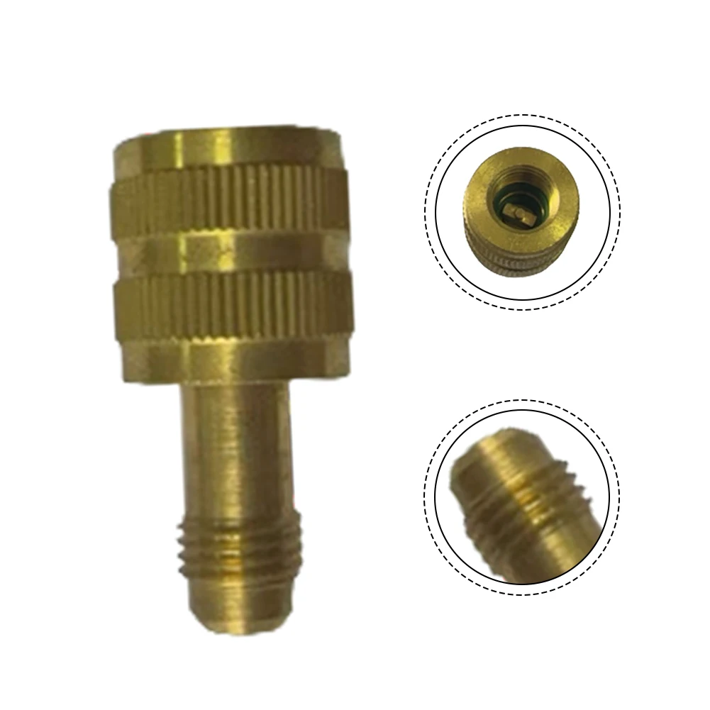 Adapter For Water Tank Tank Adapter 1 4 SAE Adapte 1 4 Inch Tank Connector For Reliability Sturdy Tank Connector Brass Material