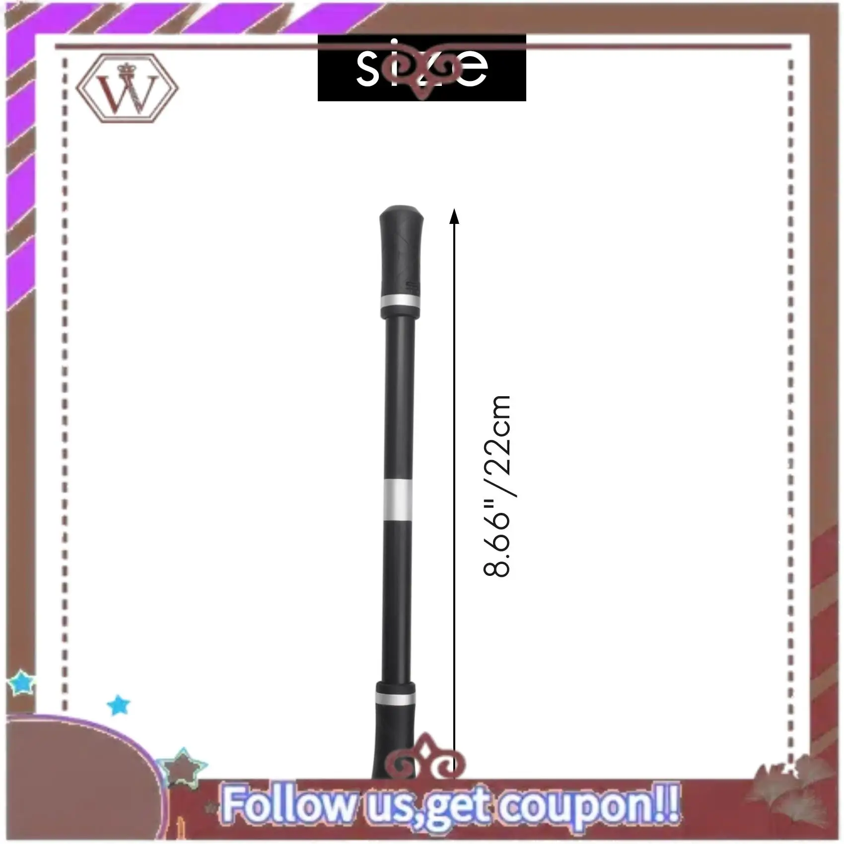ABBG-2PCS フィンガーペン スピニングモッド ゲーム スピニングペン フライング スピニングペン 加重ボールフィンガー回転ペン付き (ブラック)