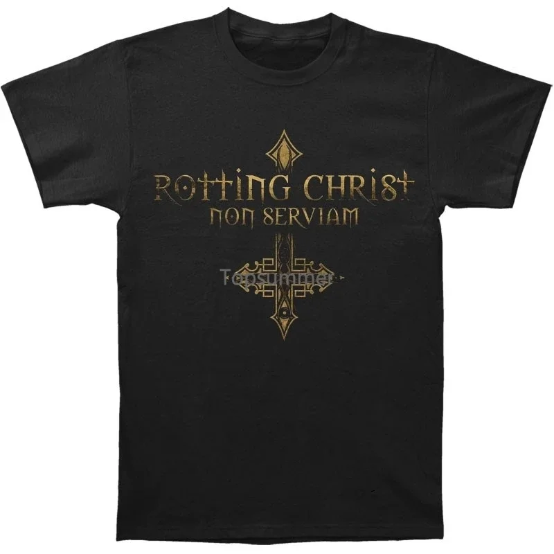 Funny T Shirt Men Novelty Tshirt Rotting Christ Non Serviam T-Shirt