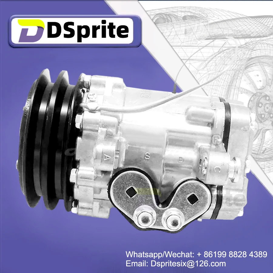 

Компрессор переменного тока для автомобильного кондиционера для Sanden Swing Mount 46443509 85804059 72275977 714404393 7170 7150 7156 7159 2GR SD7B10