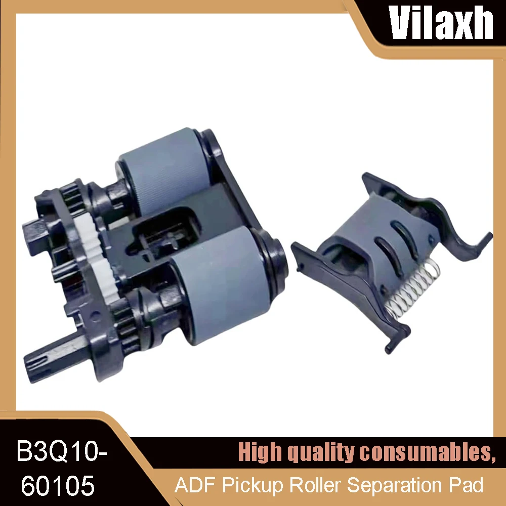 1X B3Q10-60105 B3Q10-40080 ADF Pickup Roller Separation Pad For HP Color LJ MFP M377 M477 M477fdn M477fdw M477fnw M426 M427 M281