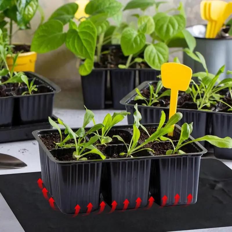 Seedling Heat Mat Plants Germination Waterproof  PVC Leather Heating Pad USB 3 adjustable Temp Warm Hydroponics Heating Pad Mat