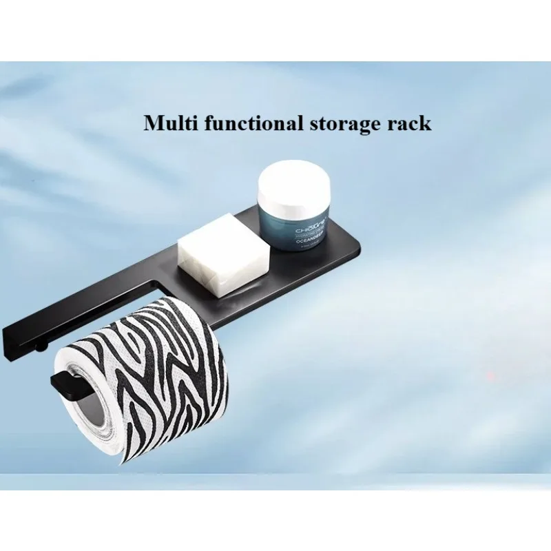 

Многофункциональный алюминиевый держатель для коробки для салфеток для ванной комнаты, держатель для туалетной бумаги