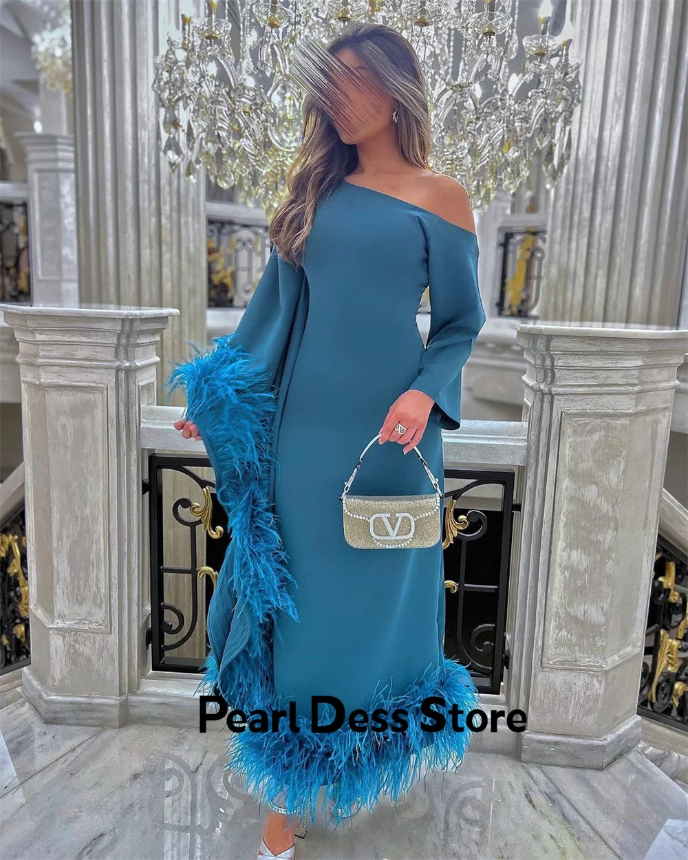 Feather Simple and Elegant Formal Dress Es Fish Tail Satin Formal Occasion Dresses on Offer Evening Clearance Prom Dresses 2024