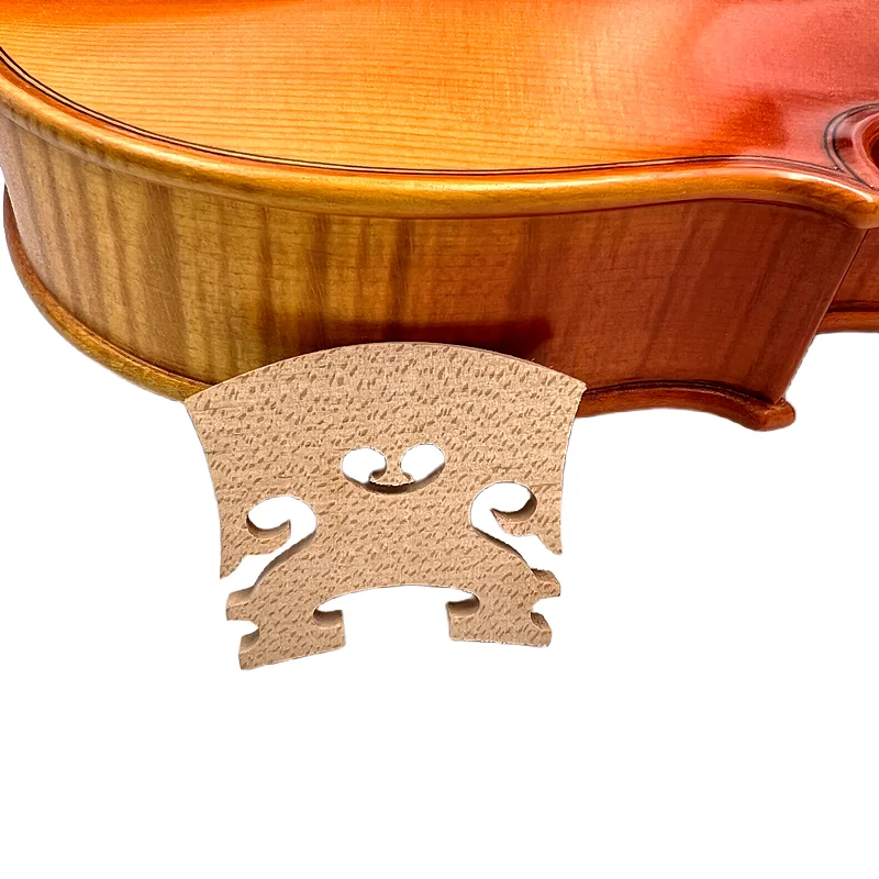 5pcs A Grade Imported maple/ebony/rosewood 4/4 3/4 1/2 1/4 1/8 Fiddle violin bridges,Violin Parts Accessories fittings