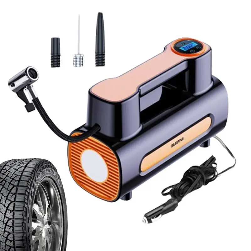 

Portable Air Compressors Air Compressor Tire Inflator Portable Car Tire Inflator Tire Air Pump Digital Pressure Gauge Air Pump