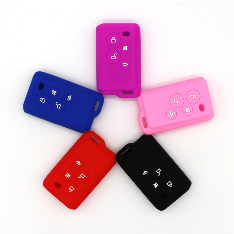 For Iron General Anti-theft Alarm Key Protective Case Car Alarm Key Protective Case Five Colors