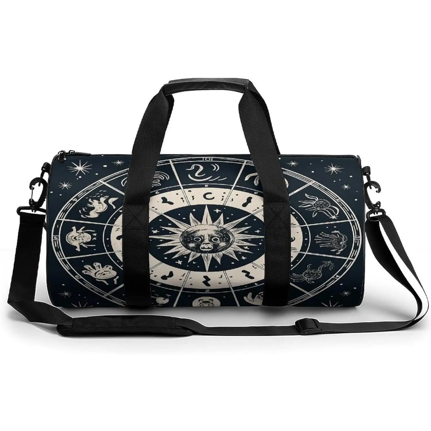 

Спортивная сумка, спортивная сумка с принтом знака зодиака, цилиндрическая спортивная сумка, спортивная дорожная сумка, дорожная сумка для выходных