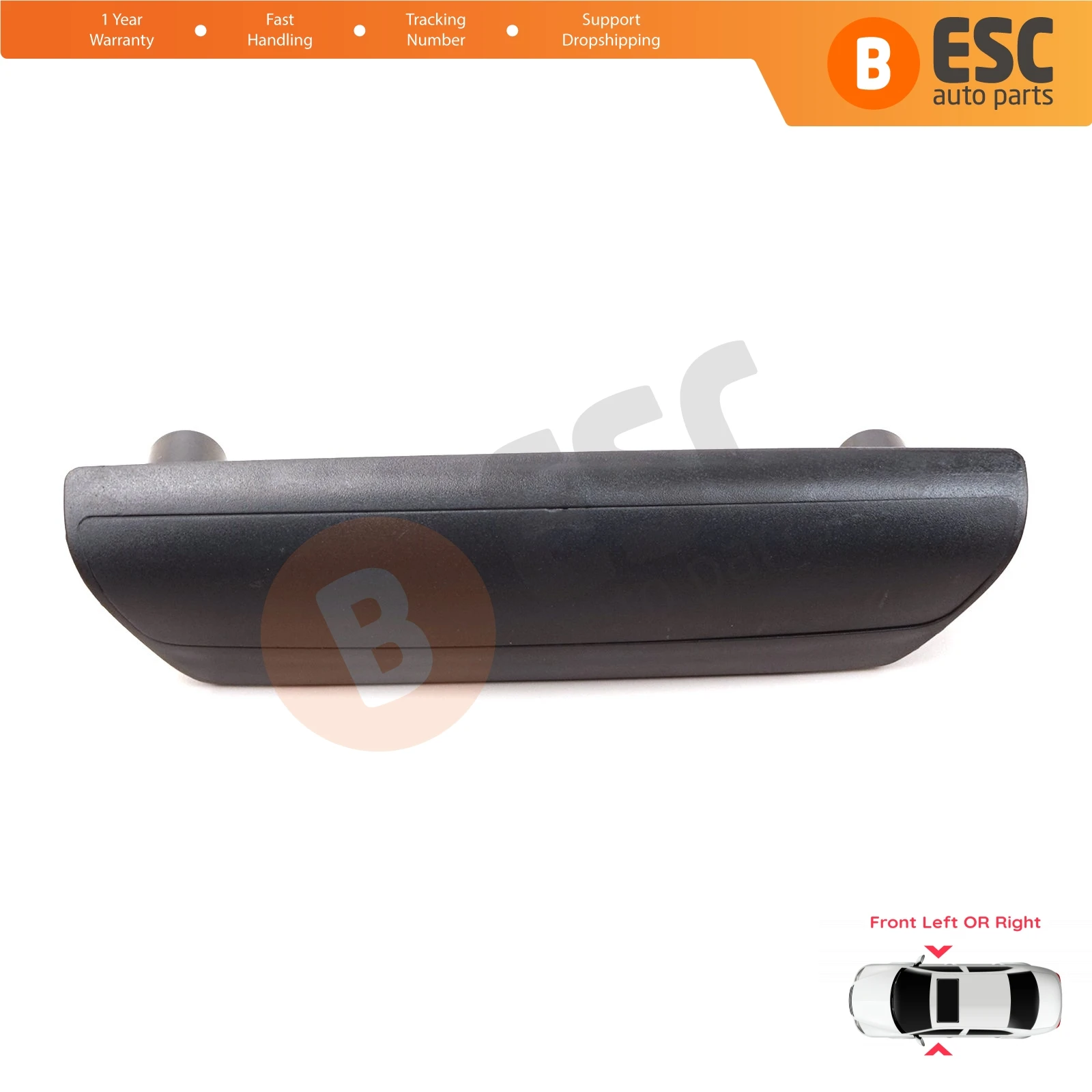 EDP907 1 Piece Interior Door Handle Grab Front Left or Right 7H0867179B 7H0867180B for VW Volkswagen Transporter T5 2003-2009