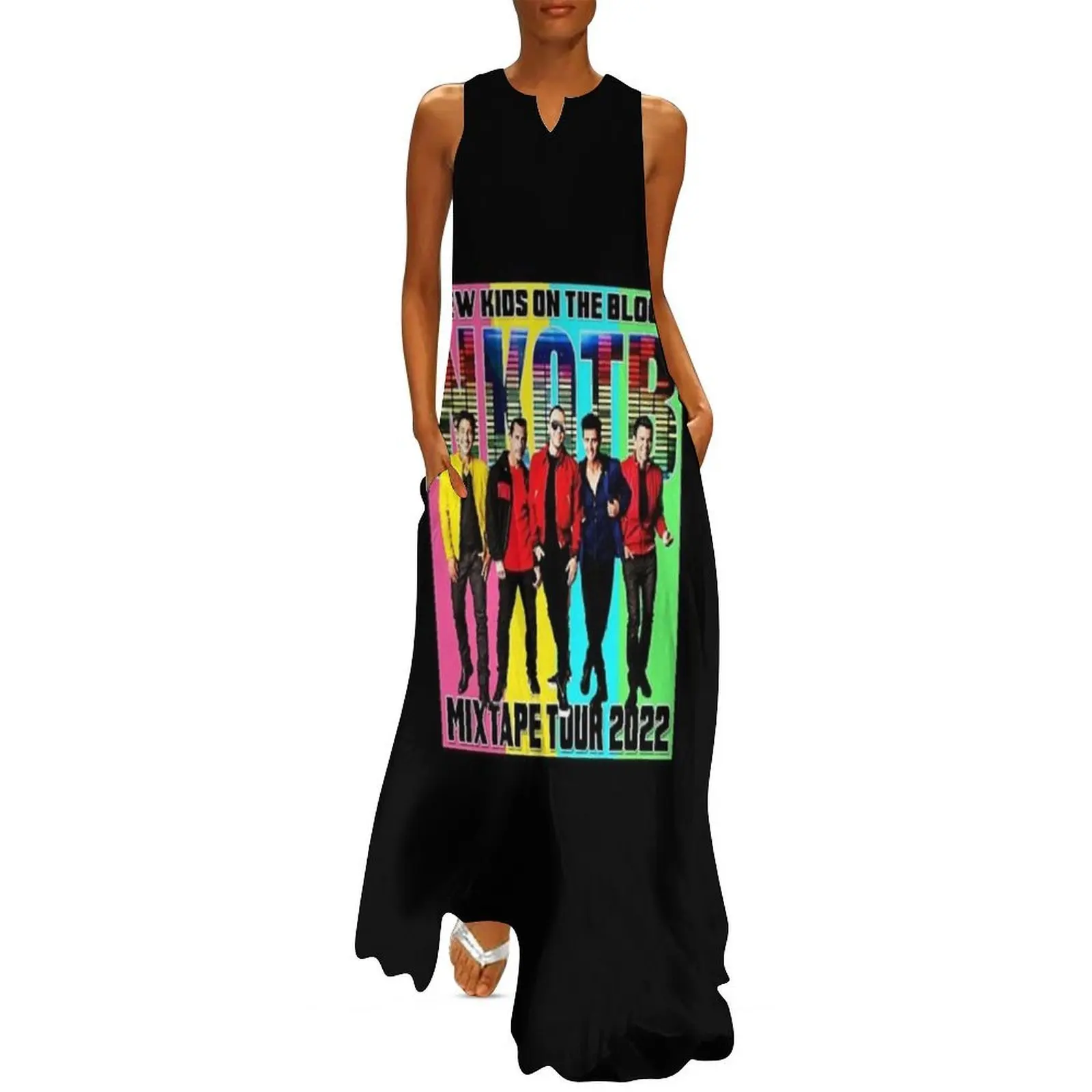 NKOTB MIXTAPE SUMMER TOUR 2022 Essential T-Shirt Long Dress women's elegant loose dresses Woman clothing