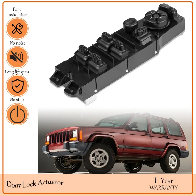 

Power Window Switch Fits for:-Jeep Cherokee 1997-2001 Master Driver Sider Window Switch,oem 68171681AB
