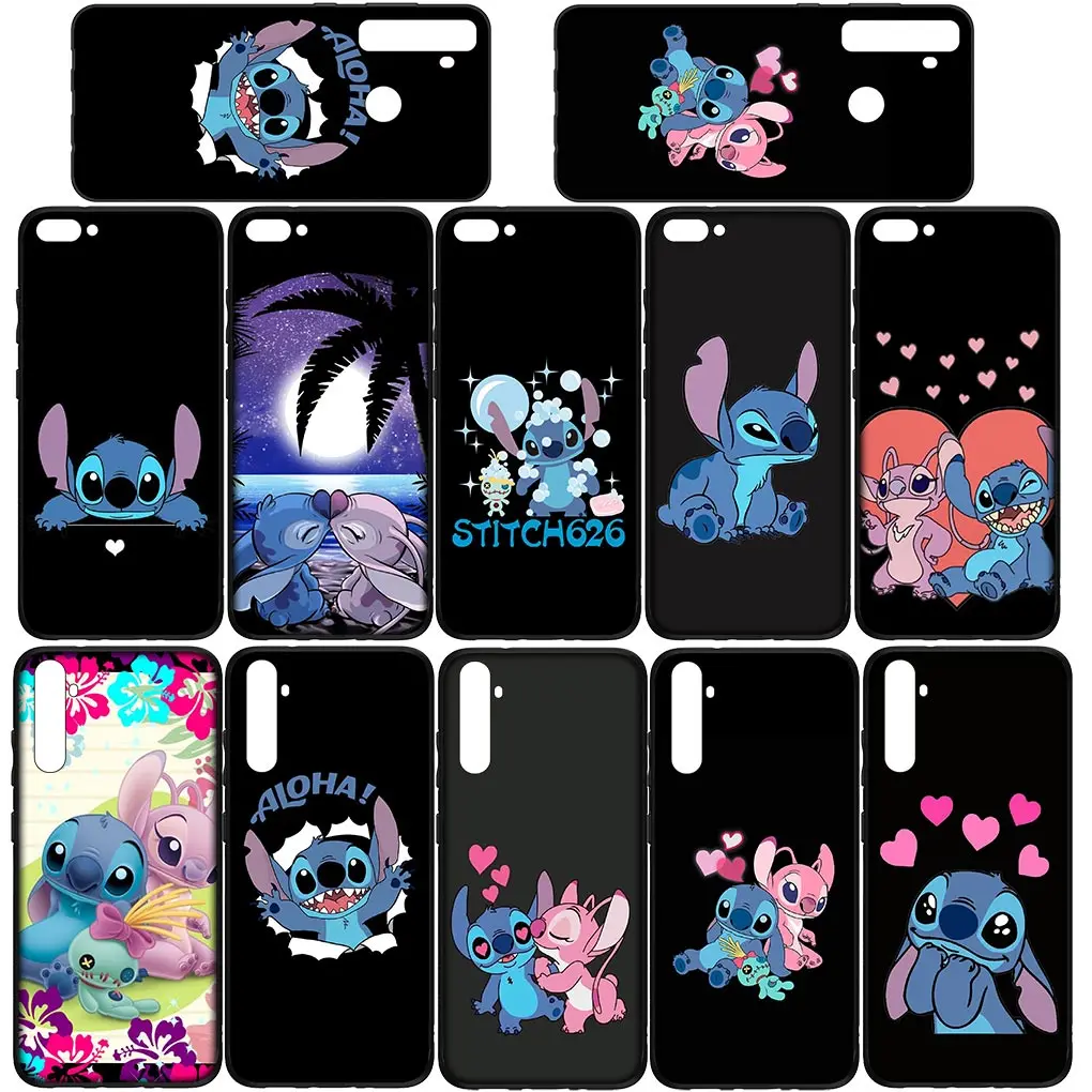 Lovely Lilo Stitch Film Anime Phone Cover for Samsung Galaxy Note 20 Ultra 10 8 9 S10 Lite S9 A6 A8 Plus A7 A9 Soft Case