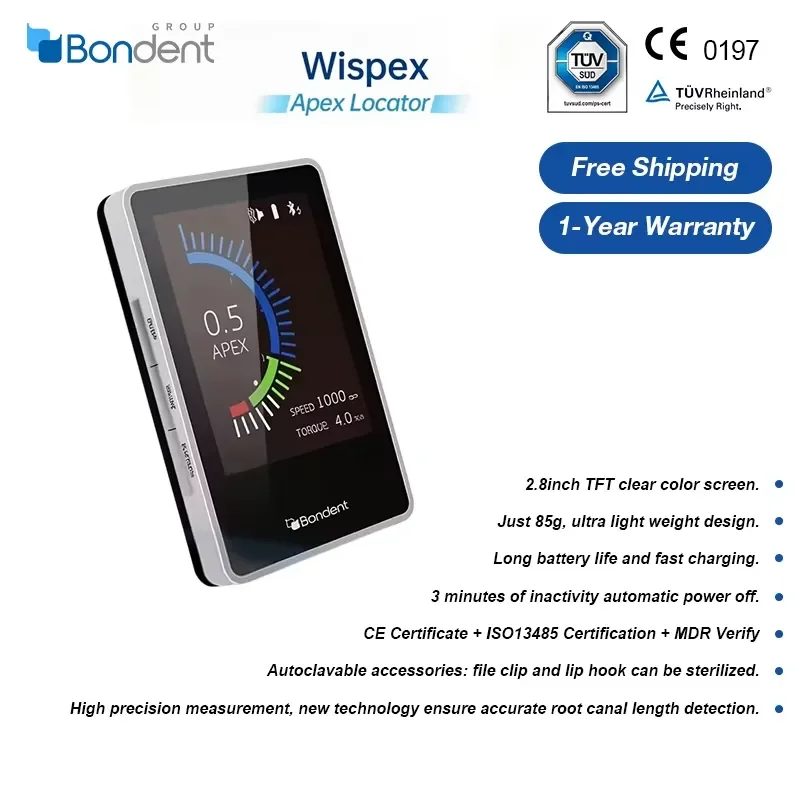 Bondent Apex Locator Wismy Wispex Match Bondent Endo Motor UDG Endodontic Motor Bondent IRoot Pro Apex Locator CE