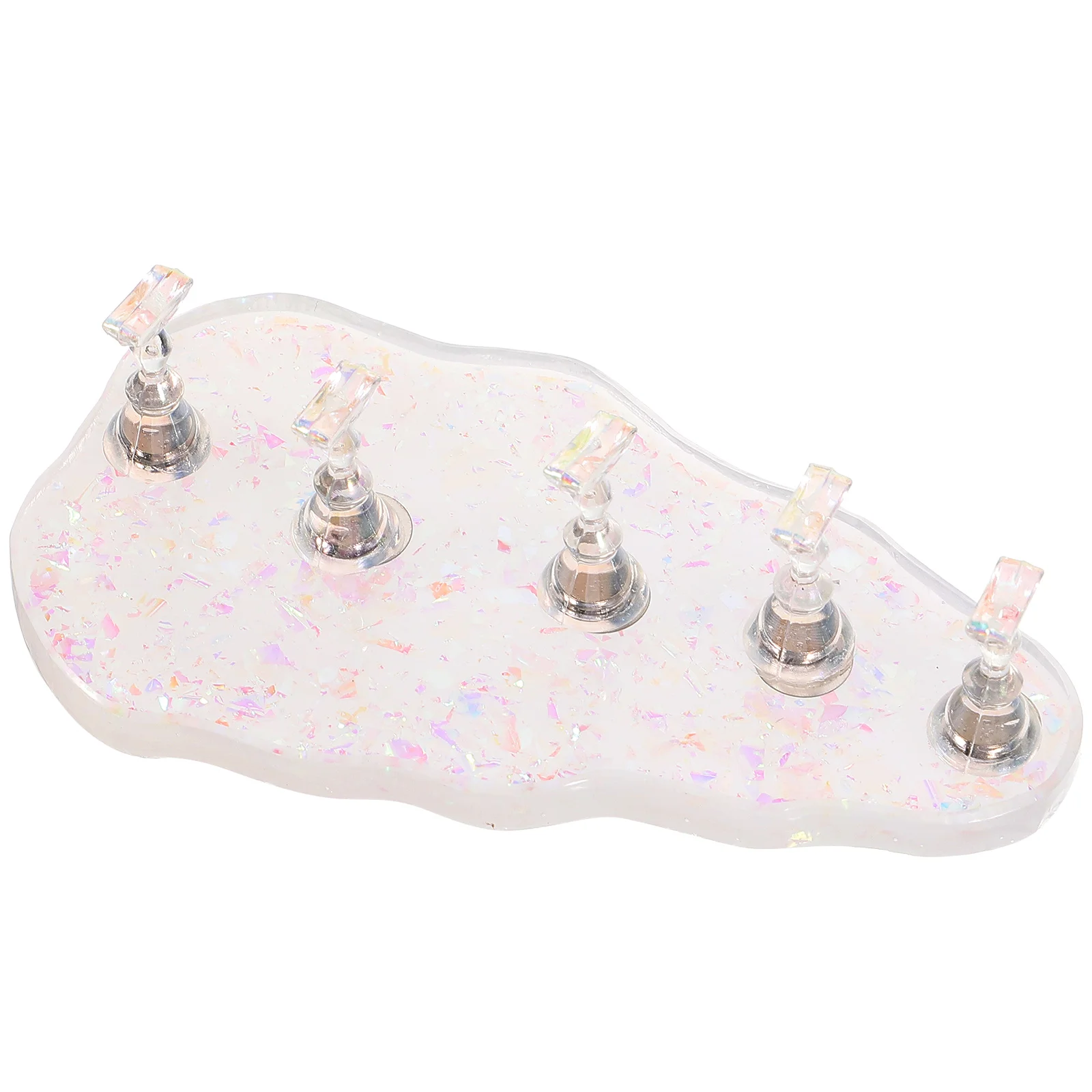 

Fake Nails Practice Stand Holder Japanese Style Press On Display Seat Art Training Tool Magnetic Portable Supplies For Salon