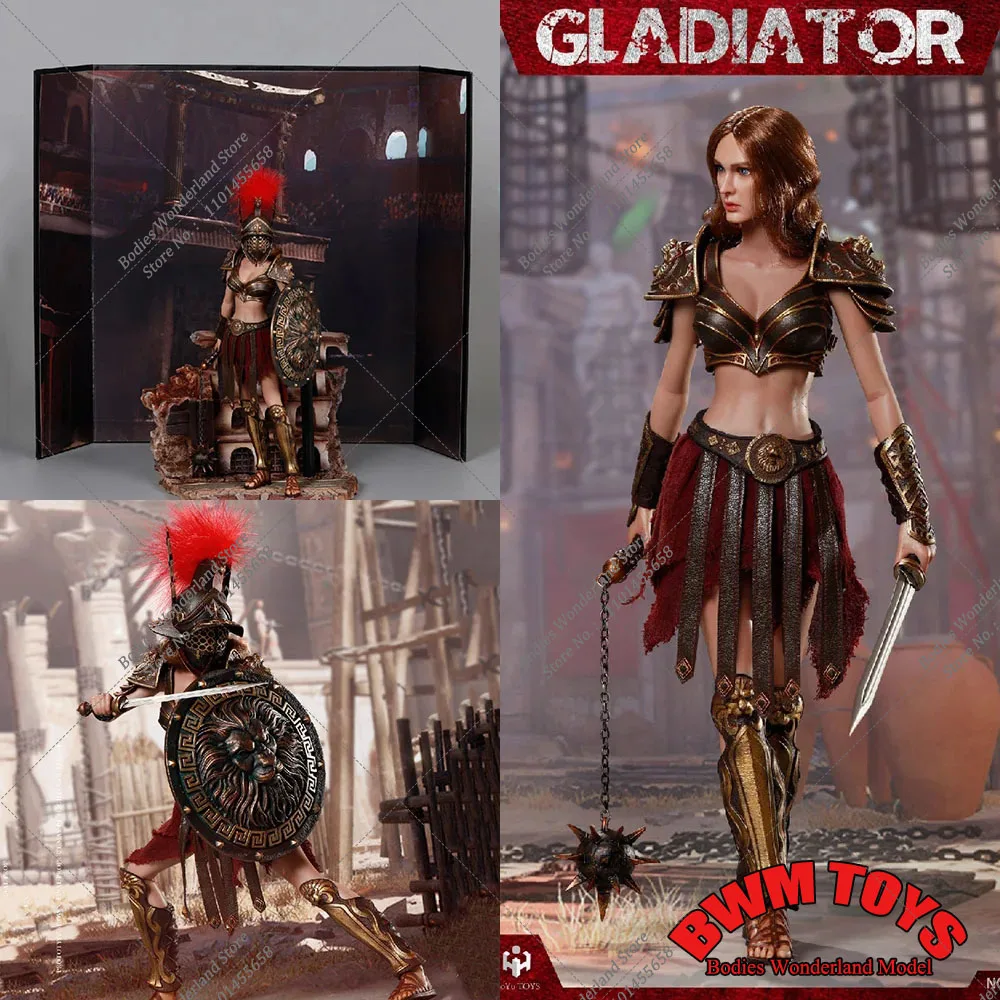 HHmodel HH18015 1/6 Scale Imperial Legion-Imperial Female Warrior Gladiatrix Full Set Action Figure Model Toys for Fans Gifts