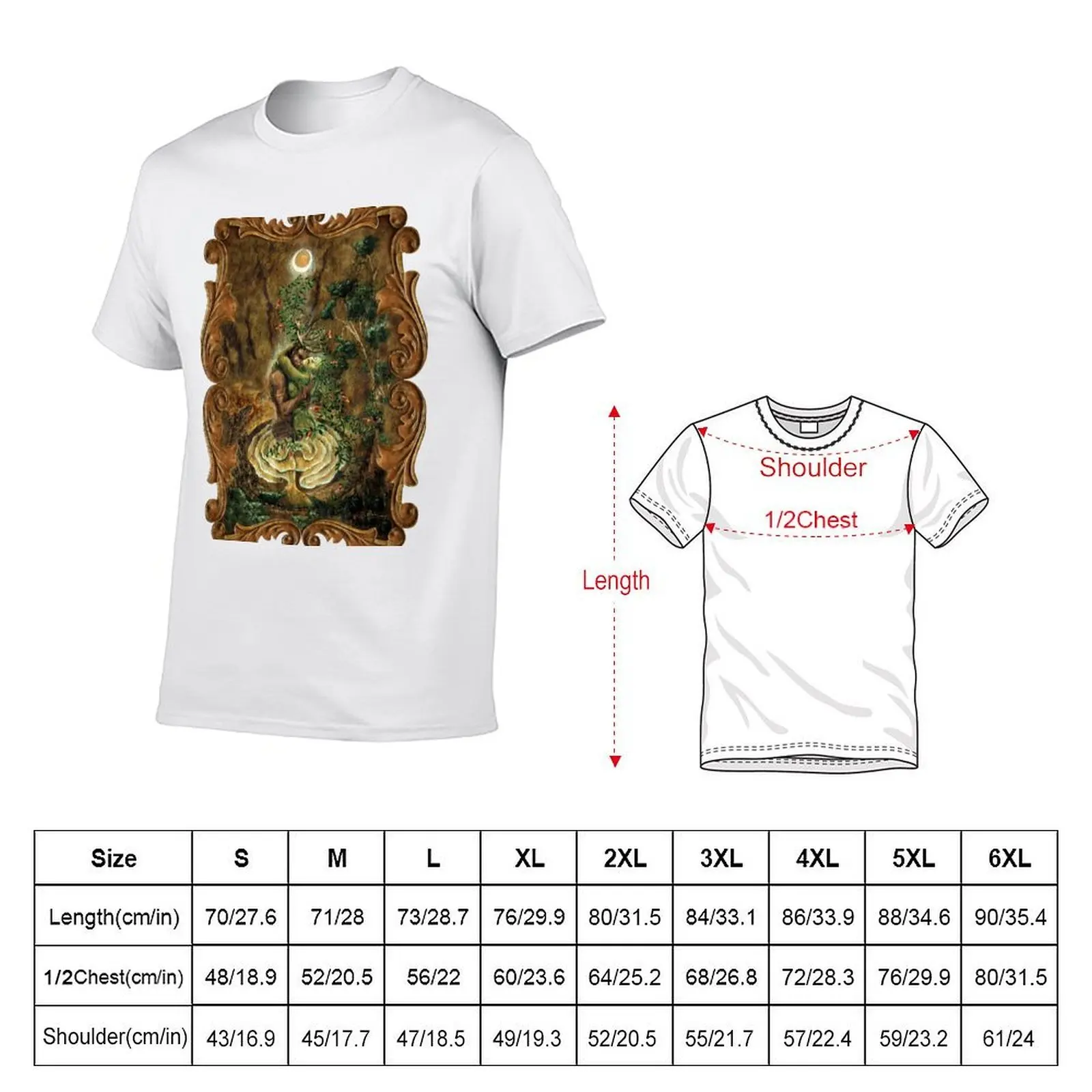 Cernunnos & The Goddess T-Shirt man t shirts for men essential t shirt t shirt for man
