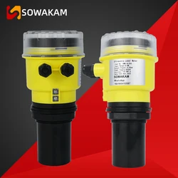 SWK-UL300A Ultrasonic Água Tanque Nível Medidor, Sensor de Nível Ultrasonic, 20m Alcance, 4-20mA, RS485 Transmissor, DC 24V, 220V Fonte de Alimentação