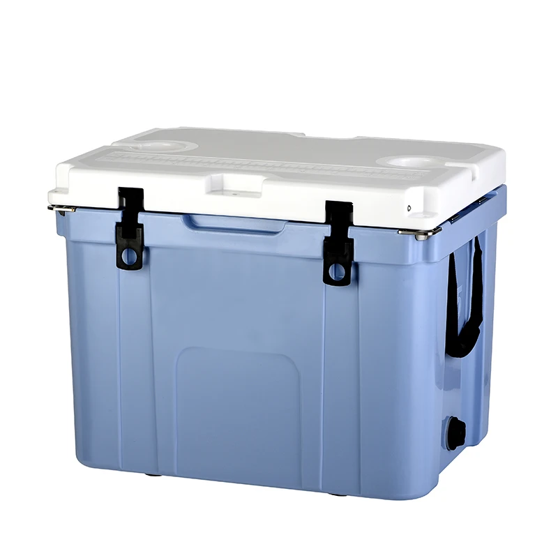 

Mini cooler portable 55qt camping coolers 5 day with shelf