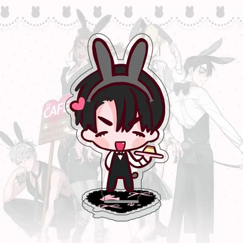 Anime Acrylic Standing Plates Alien Stage Ivan & Till Figures Acrylic Stand Model Action Figure Models Desktop Ornaments Gifts