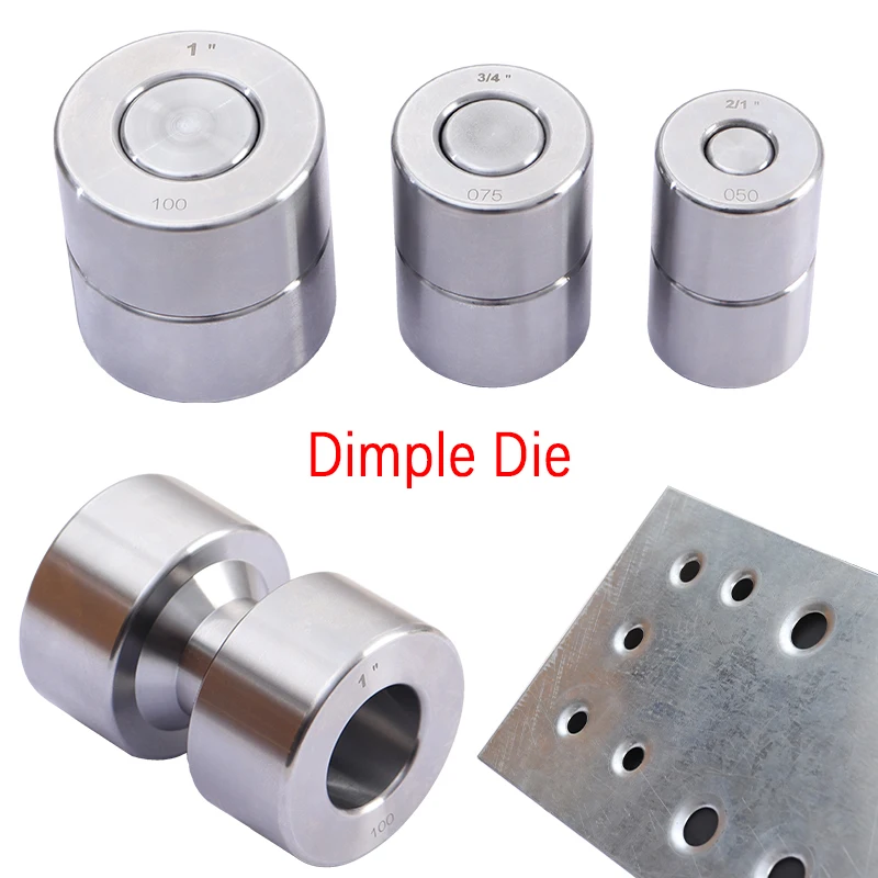 

Набор из 3-х матриц для вытяжки отверстий (1/2, 3/4, 1 дюйм) для листового металла