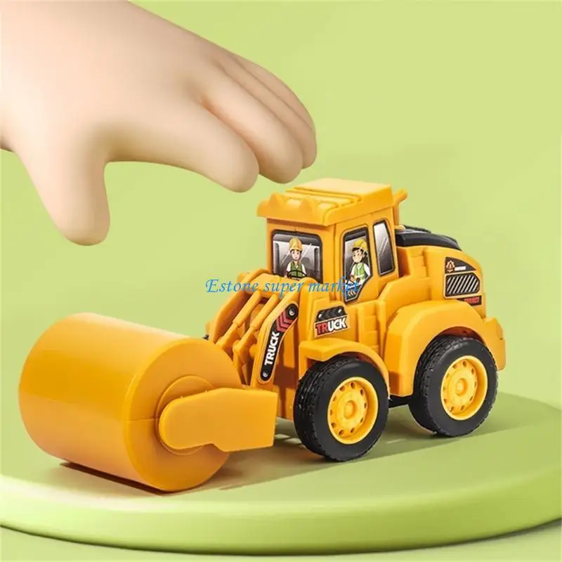 

090B Interactive Kids Toy Vehicle Push and Play Encourage Hands on Exploration and Creativity Decorate with DIY Stickers