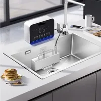 Ultrasonic Cleaning Machine Disinfection Cleaning Machine Vegetable Washing Machine Food Sterilization Purification Machine