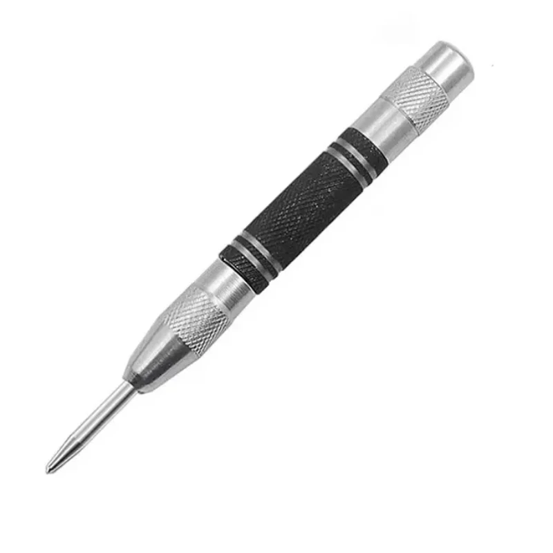 1PC Automatic Center Punch Center Hole Punch Machinists Carpenters Tool Wood Press Dent Marker Woodwork Tool Drill Bit
