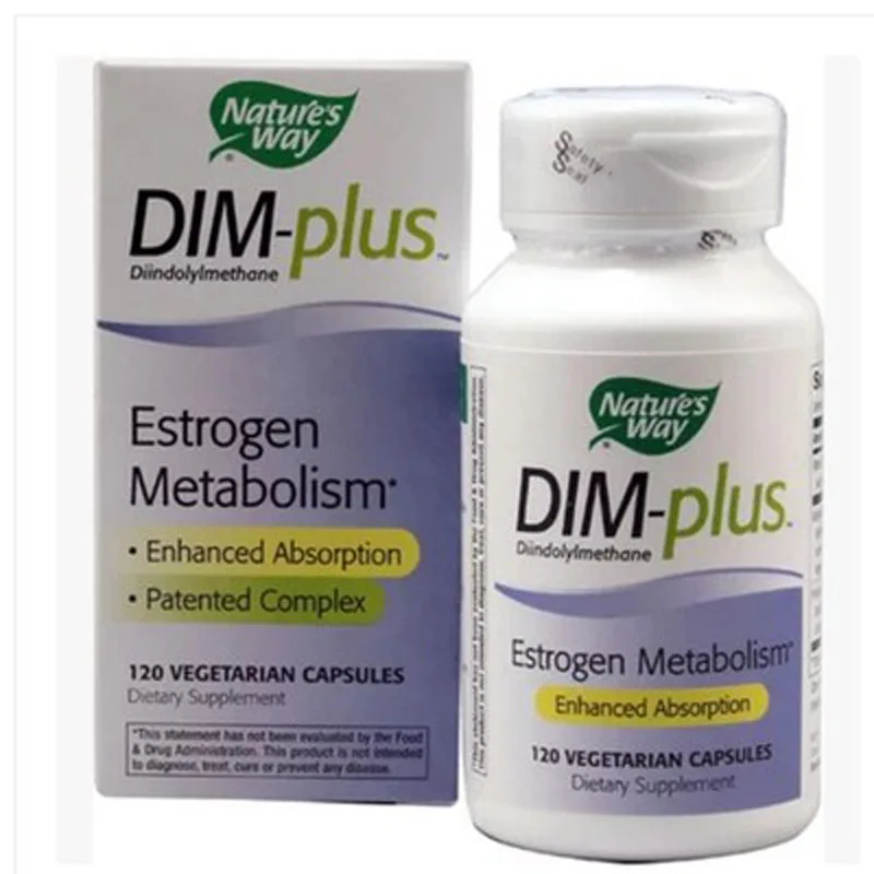 dim-plus estrogen metabolism enhanced absorption 120 capsules