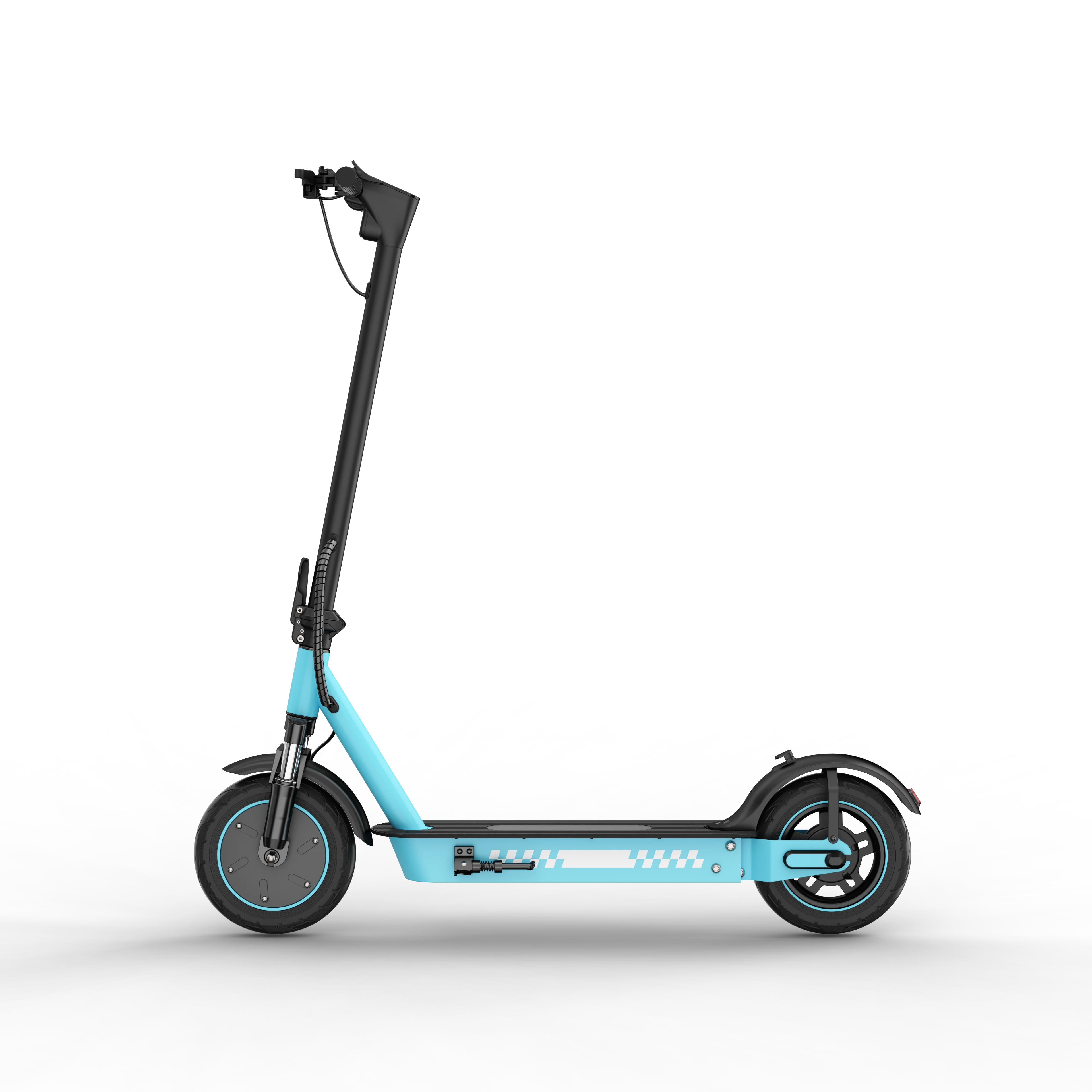Folding Electric Scooter, 350W, 25 MPH,  Shock Absorbing Honeycomb Tire, Bluetooth APP & LCD Display, Cruise Control, Drum Brake, LED Headlight & Taillight, 264 Lbs Max Load