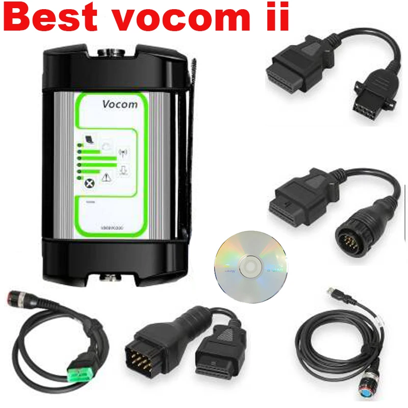 Per volvo Vocom ii 88890300 interfaccia vo per Renault/UD/Mack Heavy Duty truck obd2 scanner calibra strumento diagnostico di programmazione