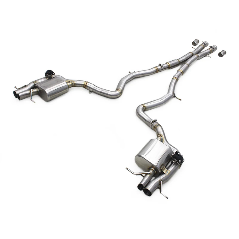 

Factory Catback Exhaust Muffler for Mercedes-Benz S63 AMG W222 5.5T 2014-2020 Sedan Car Tuning SUS304 Exhaust Pipe