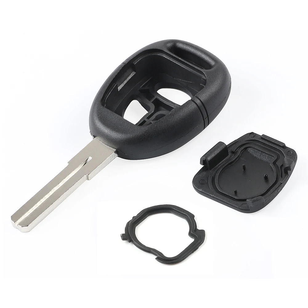 KEYECU 3 Button Remote Head Key Case Shell Key Housing for 2003 2004 2005 2006 2007 2008 2009 SAAB 9-5