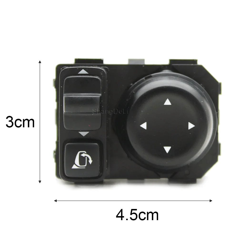 Car Rearview Mirror Adjustment Folding Switch Reversing Mirror Electric Button Fit For Nissan Teana Qashqai 2013-2018 250704EA1B