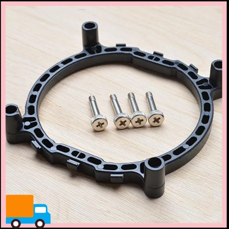 

Professional Heatsink Base Support Cooler Fan Bracket Mount Computer Mini Holder With Screws Motherboard Stand Desktop CPU Round