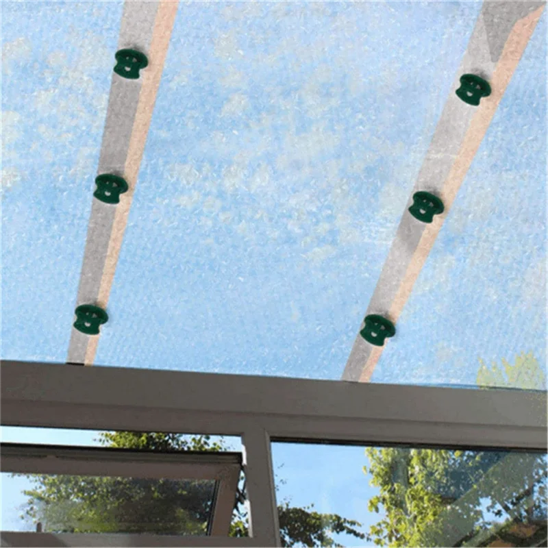 【Must-Haves】Clips Washer Set For Aluminium Greenhouse Insulation Netting Shading, Clips Washer Clips Set 50 Sets