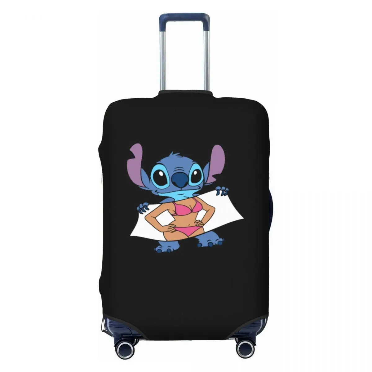 

Custom Stitchs Beach Towel Luggage Cover Elastic Funny Anime Travel Suitcase Protective Covers Suit For 18-32 inch