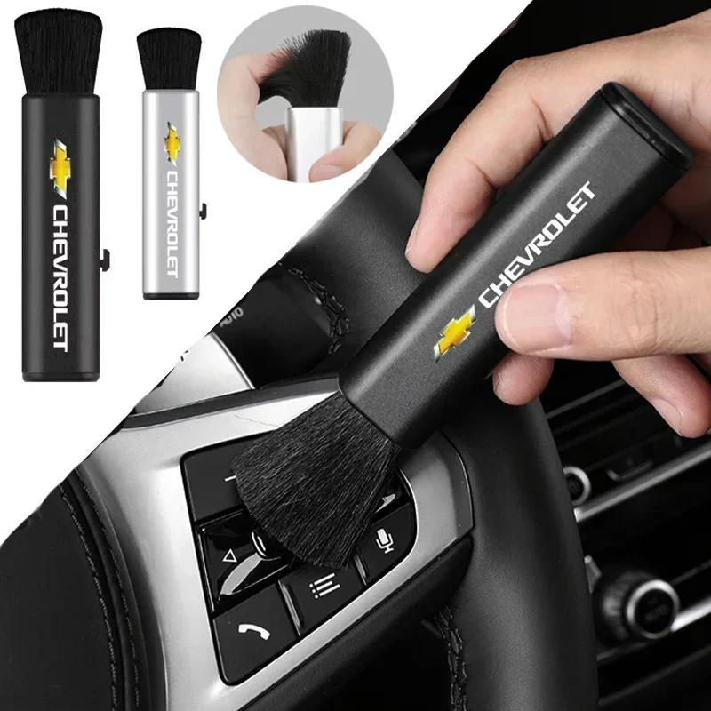 Herramientas de cepillo de limpieza para salida de aire de coche, para Chevrolet Aveo Captiva Cruze Equinox Impala Lacetti Orlando Sail Spark Sonic Tracker Trax