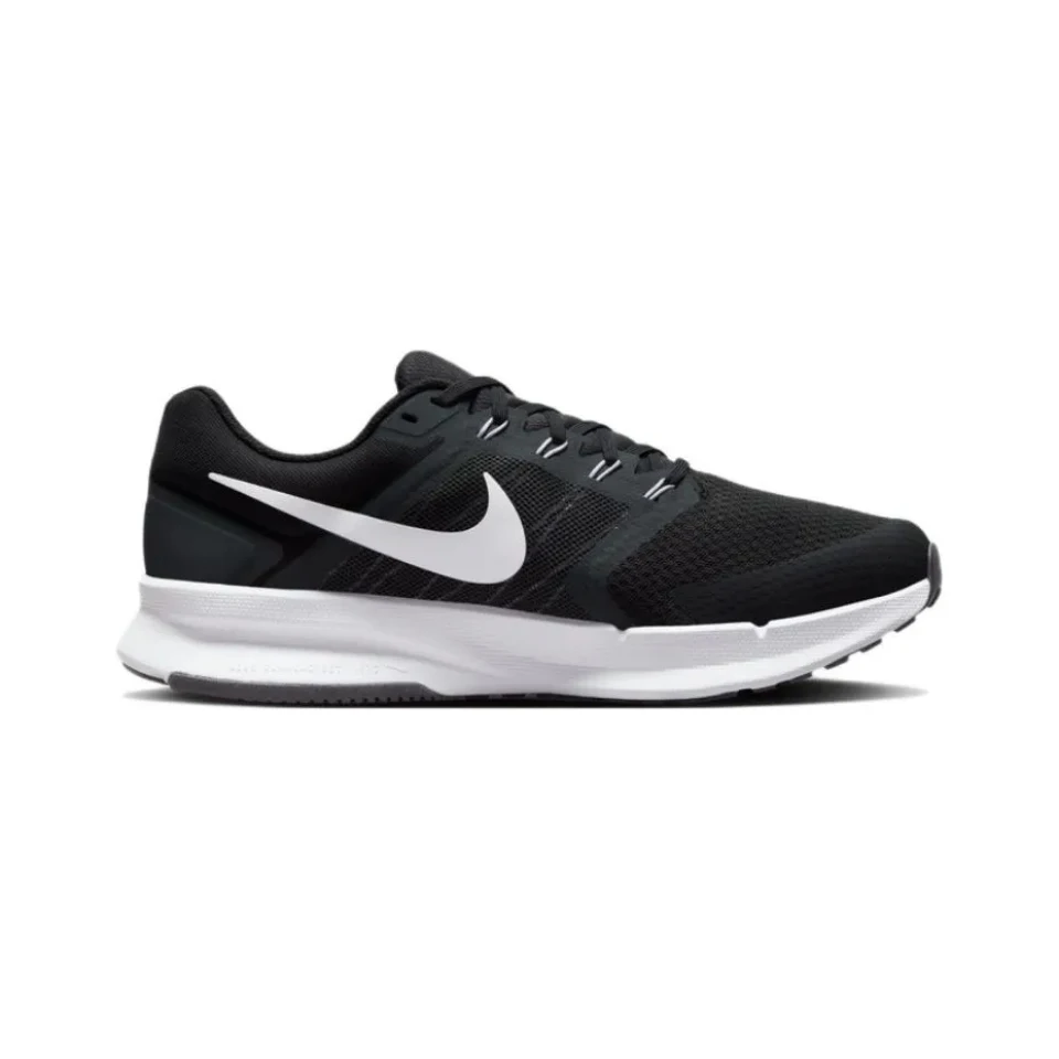 NikeRun Swift 3 Men\'s Running Shoes Anti-Slip Low Top Sneakers Breathable Black Sneakers DR2695-002