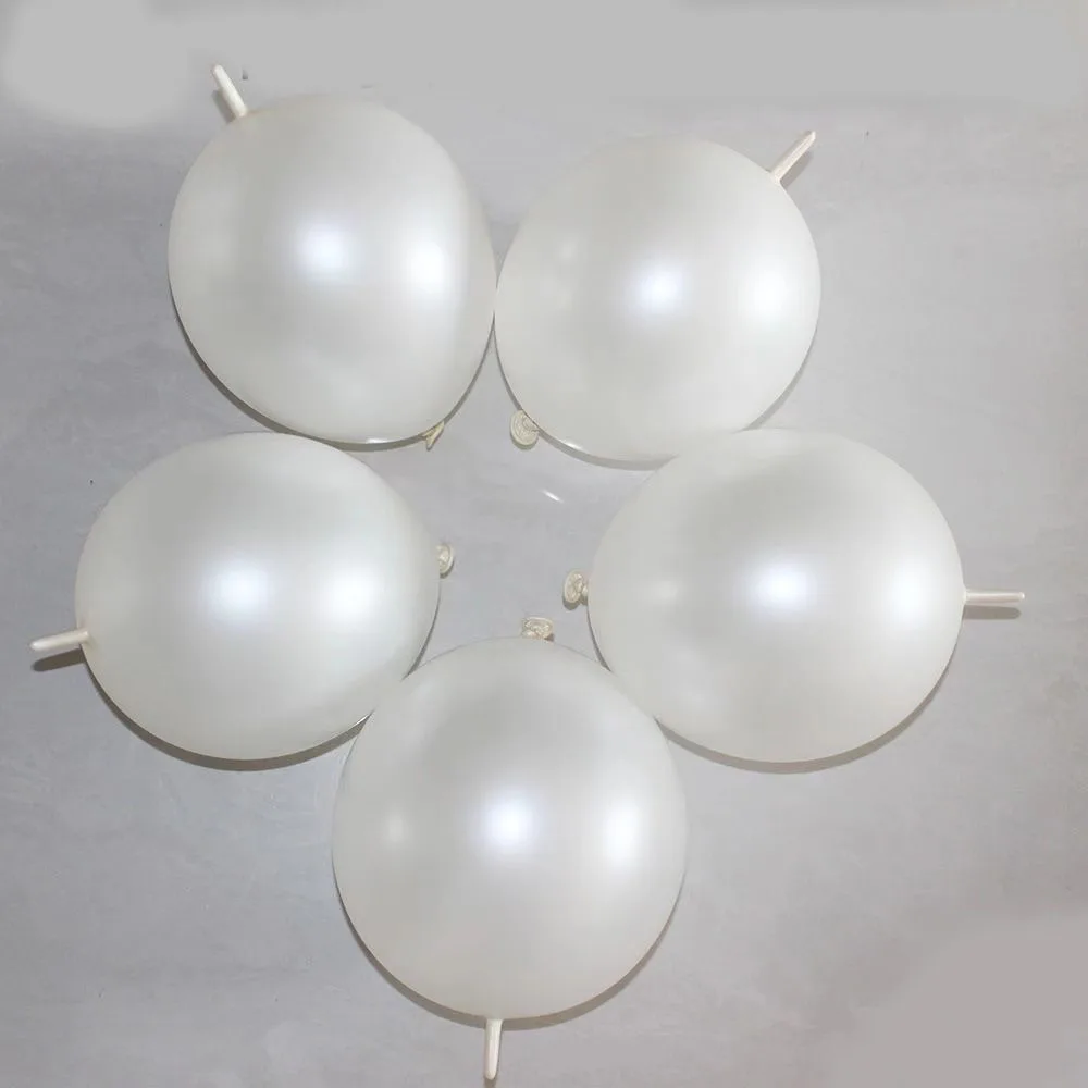 

10/20/30PCS 6/12 Inch Pearl White Tail Latex Balloon Baby Shower Wedding Children BirthdayParty Decoration Anniversary