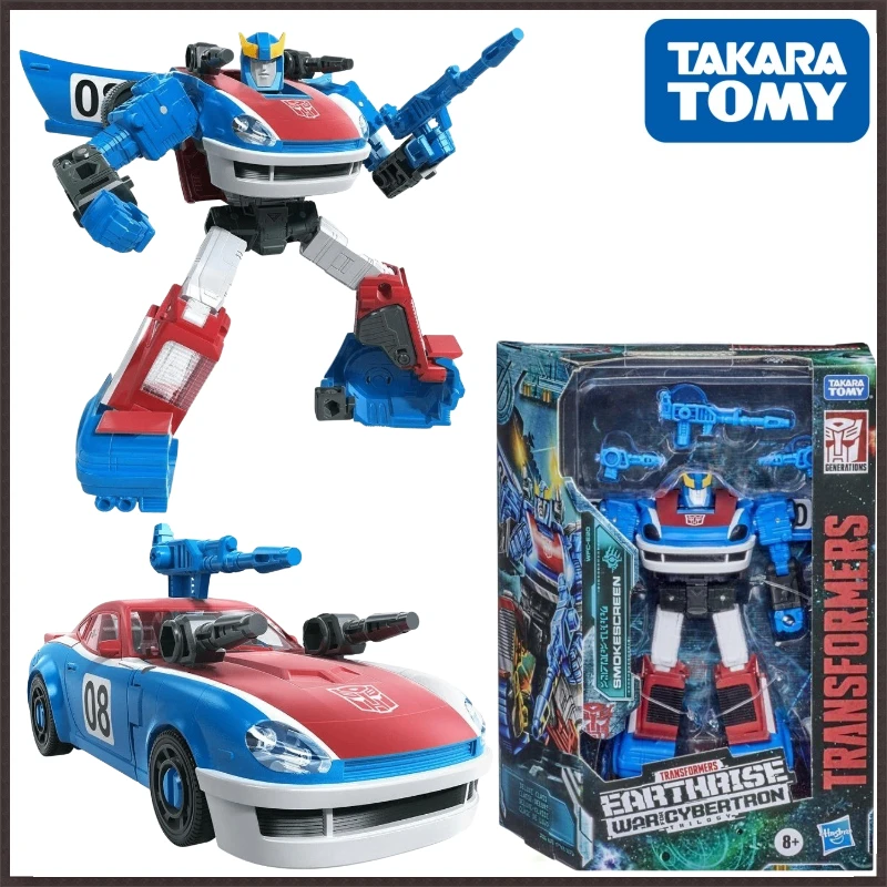 

In Stock Takara Tomy Transformers G Series Earthrise WFC-E20 Smoke Screen Anime Collectible Transformable Dolls Popular Toys