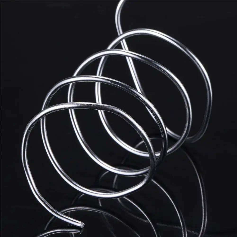 Soft Bendable Aluminum Craft Wire Silver Color DIY Sculpting Tool Versatile Metal Wire for Doll Skeletons Models Flower Supports