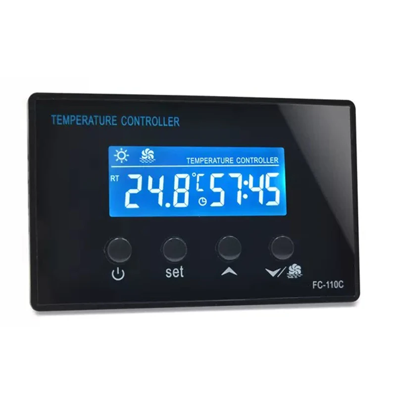Mini-Sauna raum Fuß massage Eimer Thermostat Fußbad Eimer Schweiß Dampf Eimer Thermostat Digital anzeige Thermostat FC-110C