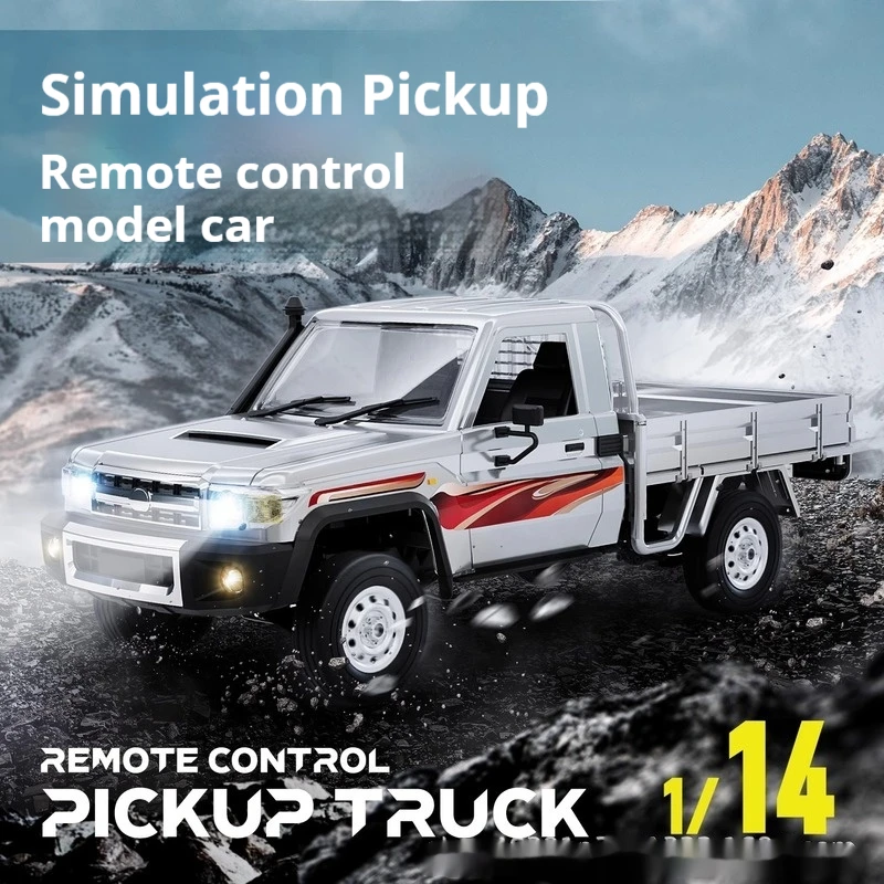 

2.4G Rc Pickup Truck 1:14 Drift Remote Control Model SG1405/6 Children Simulation Toy Model Car Led Light Textured Interior Gift