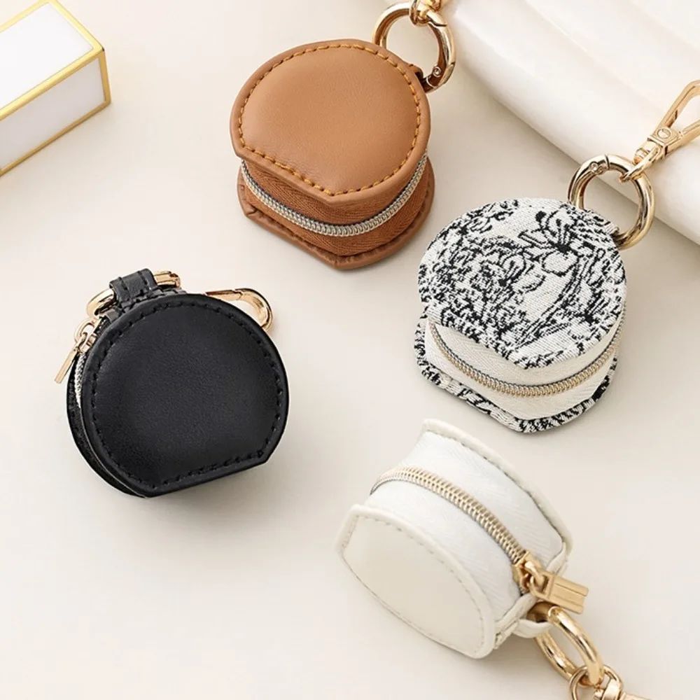 

Mini Jewelry Box Keychain Jewelry Display Earring Organizer Portable Ring Box Minimalist Storage Case Travel Bag Pendant Women