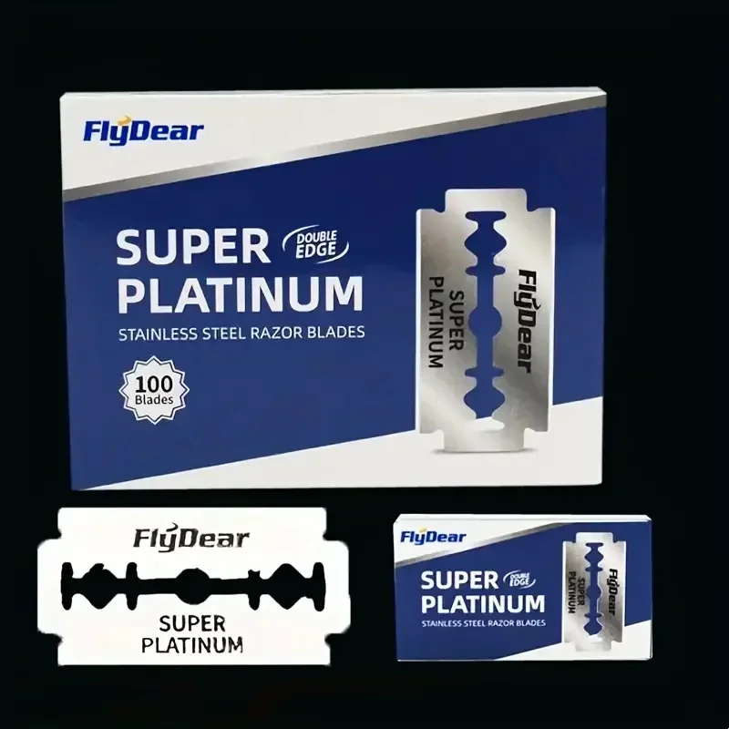 Double Edge Razor Blades  Safety Razor Blades For Shaving Stainless Steel Sharp Manual Beard Trimmer Barbe Tools
