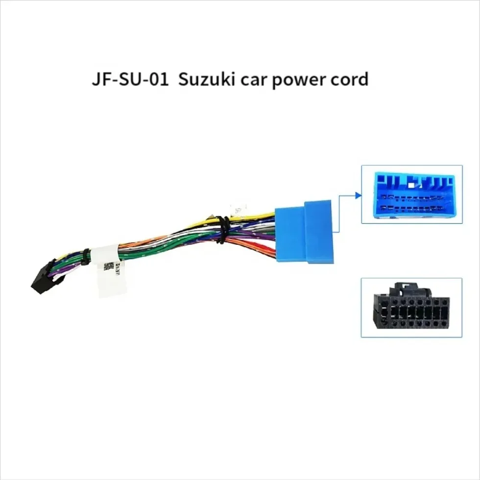 JF-SU-01 for Suzuki car series wire harness connector ISO wire harness canbus box cable