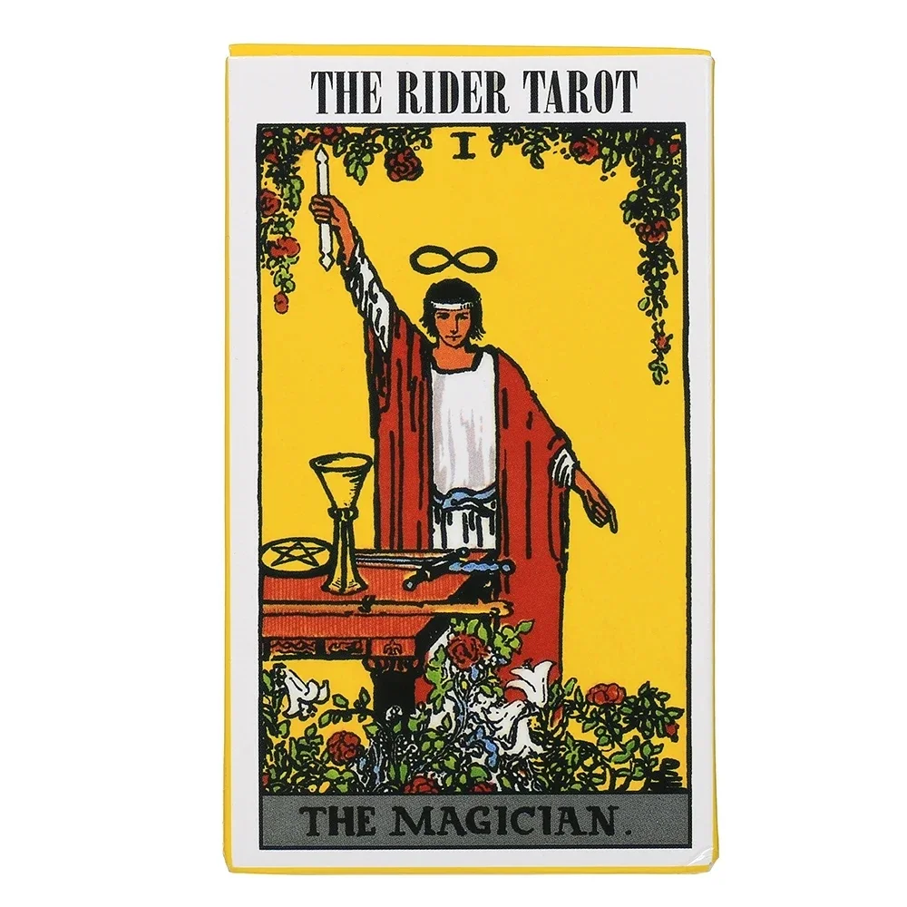 The Rider Tarot Cards A 78 Deck Oracle Deck Cards English Fate Divination Deck Edition Borad Playing Games Card