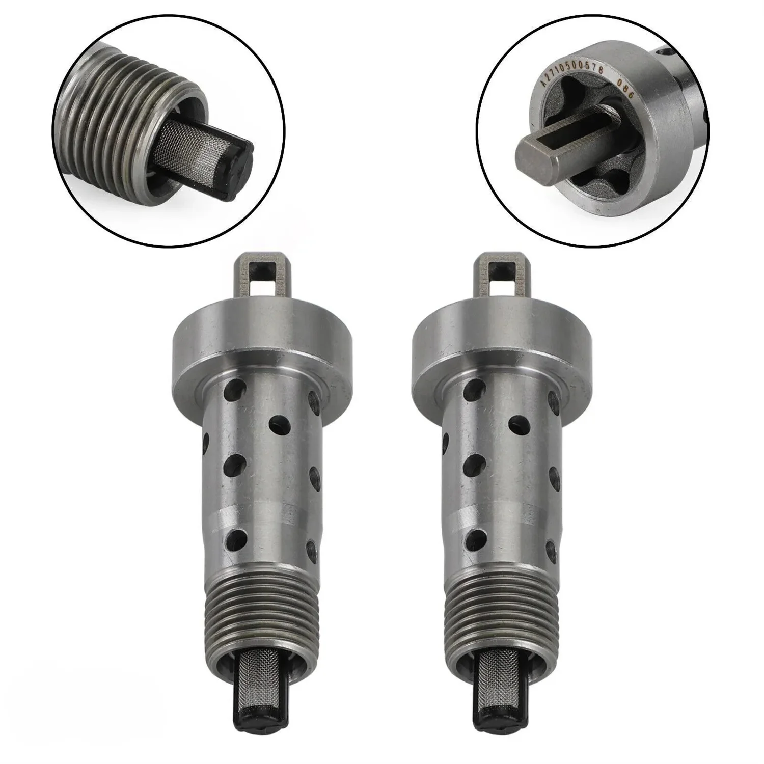 2PCS Camshaft Adjuster Control Valve 2710500578 2710500478 For Mercedes-Benz(W204) C180 CGI C200 C250 E200 E250 SLK200 SLK250