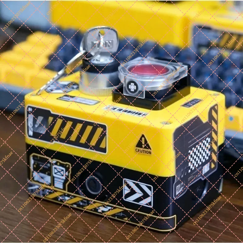Dual Button External PC Power Switch Reset Control LED Indicator Desktop Computer Case Startup for Gaming
